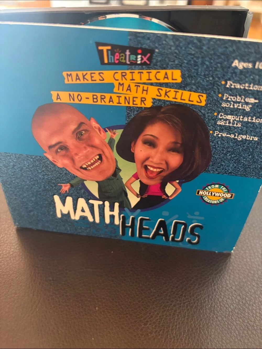CD-ROM titled Math Heads, developed by Theatrix Interactive